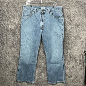 American Eagle Outfitters Mens Jeans Classic Bootcut Light Wash 36x29 Western